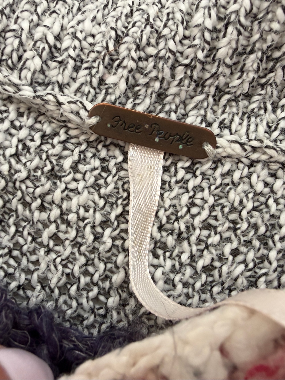 Free People Slouchy American Flag Sweater - Picture 7 of 10
